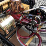 Cuál fue el primer motor de combustión interna utilizado en un automóvil