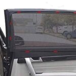 Se pueden utilizar los parasoles y cortinas para automóviles en camionetas y vehículos SUV